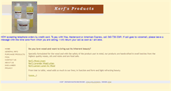 Desktop Screenshot of kerfs.com